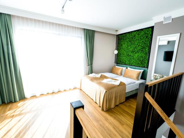 Aparthotel Green Concrete - nowy, ekologiczny hotel w Świnoujściu, Darmowy Bus Na Plażę, Free Shuttle Bus : photo 1 de la chambre appartement en duplex