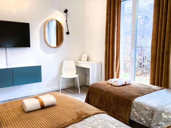 Chummy House Sopot : photo 2 de la chambre chambre lits jumeaux standard