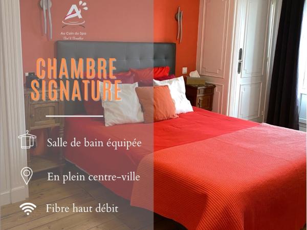 Au coin du spa : photo 7 de la chambre chambre lit king-size - vue sur jardin