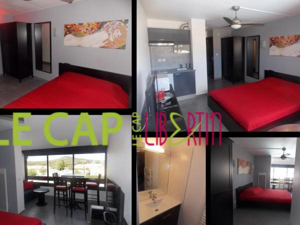 Studio Village Naturiste Hôtel Restaurant Libertin Cap d Agde : photo 8 de la chambre studio standard