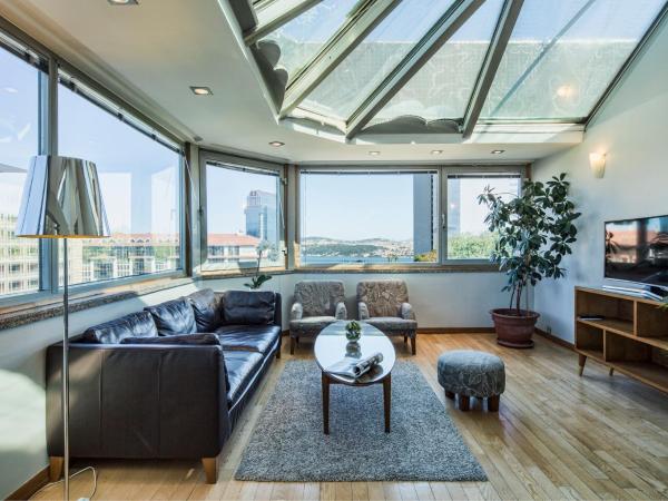 Taxim Suites Residences Istanbul : photo 1 de la chambre penthouse - vue sur bosphore