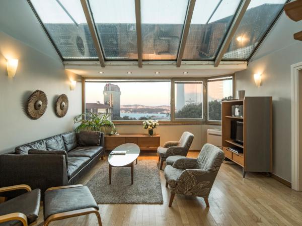 Taxim Suites Residences Istanbul : photo 1 de la chambre penthouse supérieur - vue sur bosphore