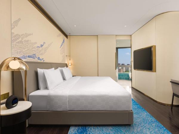 HUALUXE Shanghai Changfeng Park, an IHG Hotel : photo 1 de la chambre chambre premium 