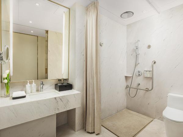 HUALUXE Shanghai Changfeng Park, an IHG Hotel : photo 3 de la chambre chambre lit king-size standard - accessible aux personnes à mobilité réduite