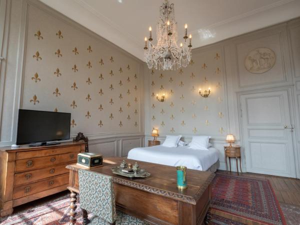L'Hotel de Panette, Un exceptionnel château en ville - Cathédrale : photo 1 de la chambre chambre double ou lits jumeaux « le marquis de tristan »