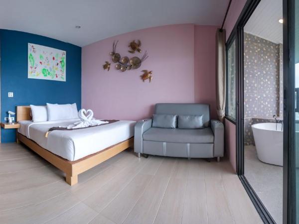 Cliff Lanta Suite-Koh Lanta Krabi : photo 8 de la chambre chambre double - vue sur mer