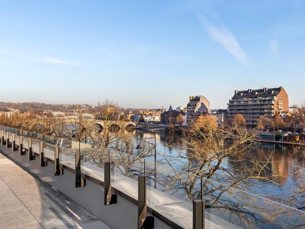 Mercure Namur Hotel : photo 5 de la chambre chambre lits jumeaux classique avec vue sur la rivière