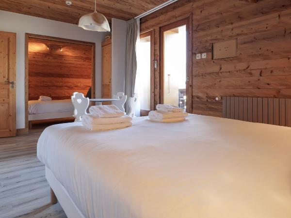 Chalet Hôtel des 2 Gares : photo 7 de la chambre chambre familiale supérieure