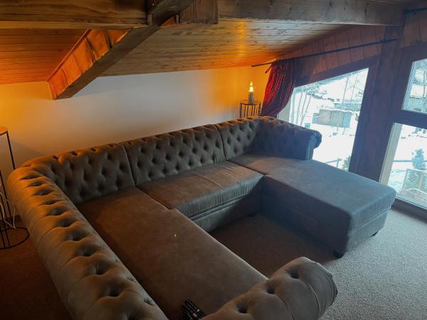 Hôtel et Chalet Au Coin Du Feu Chilly Powder : photo 4 de la chambre appartement 3 chambres avec vue sur la montagne