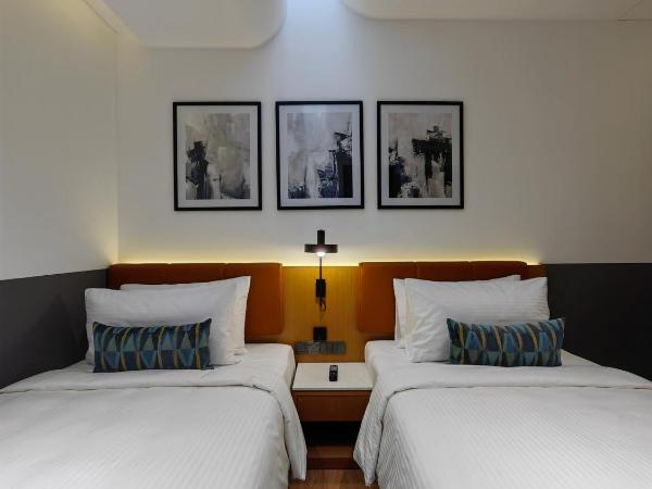 Citadines Connect Georgetown Penang : photo 3 de la chambre studio lits jumeaux sans fenêtre