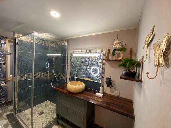 Chambre D'hôte Villa Maurice : photo 7 de la chambre chambre double avec salle de bains privative