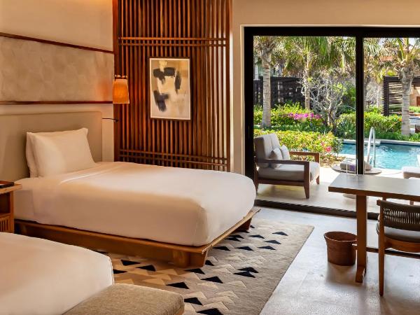 Nobu Hotel Los Cabos : photo 1 de la chambre hébergement lit double de luxe - accès direct à la piscine