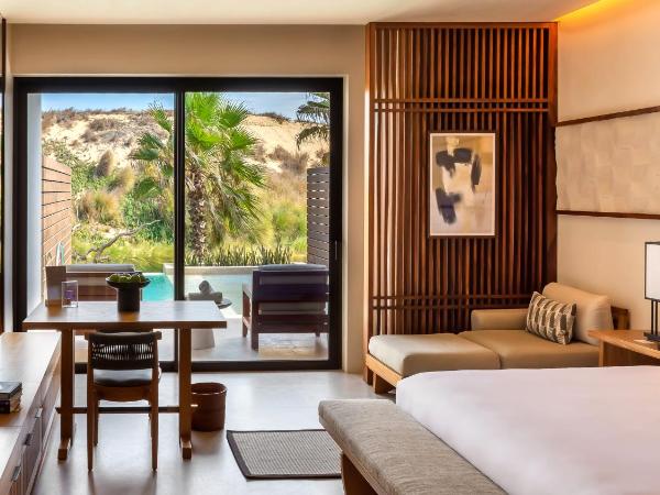 Nobu Hotel Los Cabos : photo 1 de la chambre hébergement lit king-size de luxe - piscine privée