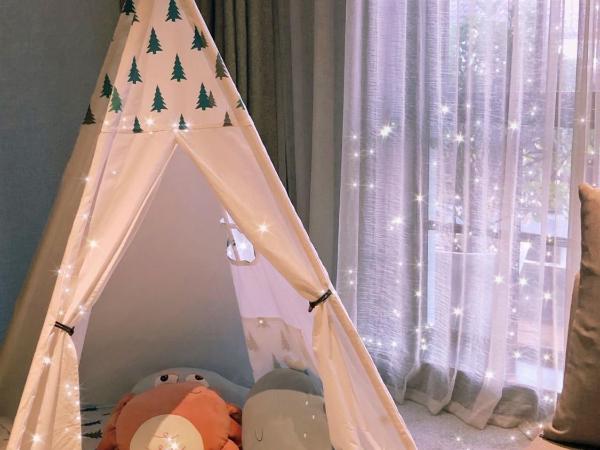 Tea Boutique Hotel West Lake : photo 2 de la chambre tianlun parent-child theme room