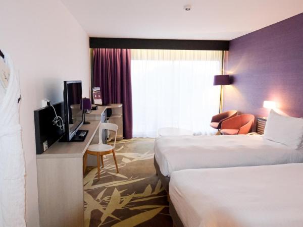 Thalazur Antibes - Hôtel & Spa : photo 2 de la chambre chambre lits jumeaux - vue sur ville