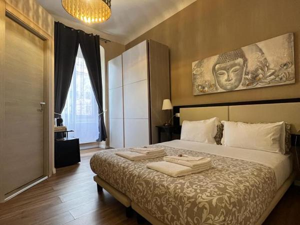 Domus La Foce Hotel : photo 8 de la chambre chambre double ou lits jumeaux avec salle de bains privative