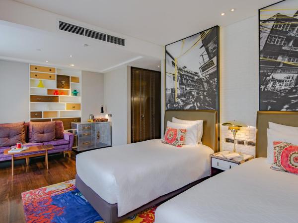 Hotel Indigo Bangkok Wireless Road, an IHG Hotel : photo 1 de la chambre hébergement 2 lits jumeaux standard