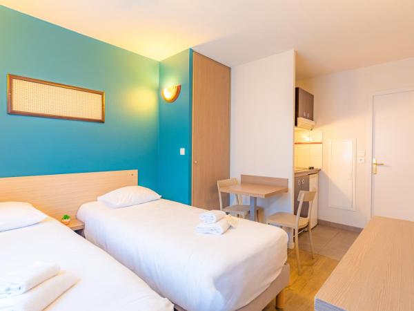 Appart'City Classic La Roche sur Yon Centre : photo 2 de la chambre studio lits jumeaux