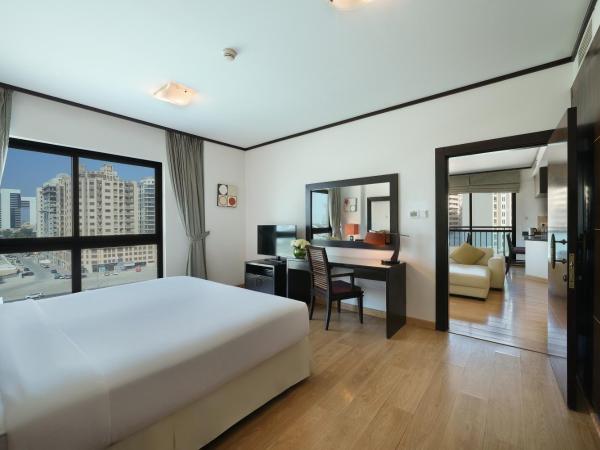 Park Apartments Dubai, an Edge By Rotana Hotel : photo 2 de la chambre suite 1 chambre - lit king-size