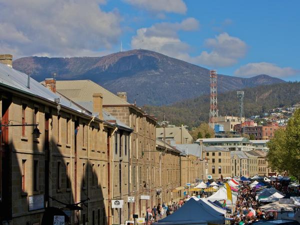 Sullivans Cove Apartments : photo 5 de la chambre appartement 2 chambres salamanca dock side 