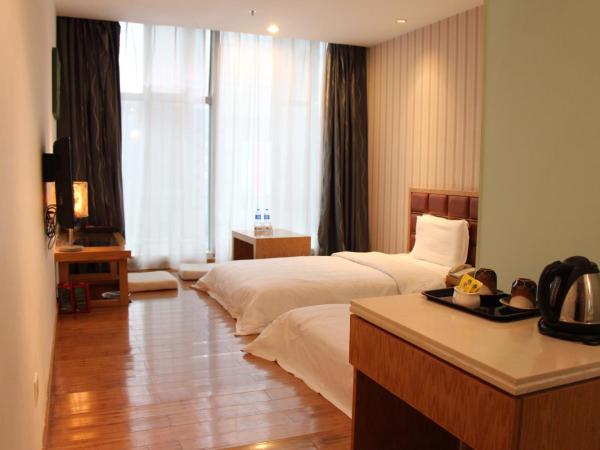 Landscape Fashion Hotel Guangzhou East Station : photo 3 de la chambre chambre lits jumeaux de style japonais