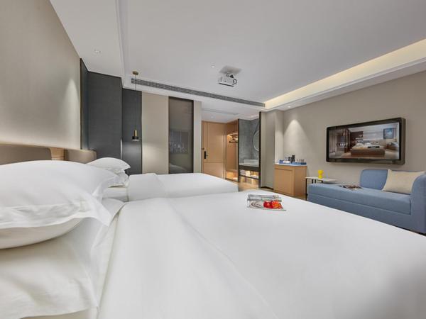 Fengyue Light Shang Hotel Guangzhou Baiyun Airport Store : photo 1 de la chambre chambre double ou lits jumeaux Économique 