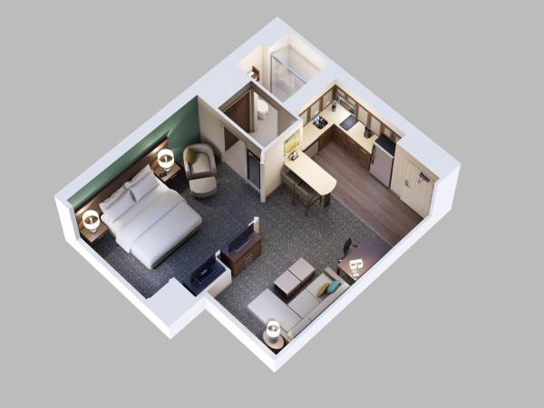 Staybridge Suites London, an IHG Hotel : photo 1 de la chambre suite 1 chambre lit king-size - non-fumeurs