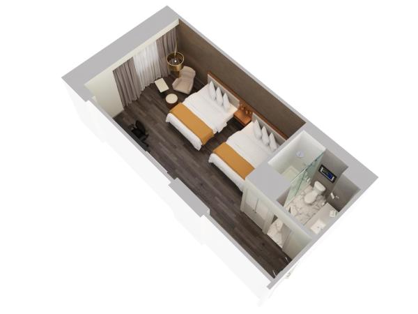 Atlantica Hotel Halifax : photo 2 de la chambre chambre 2 lits queen-size gold