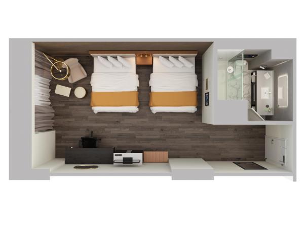 Atlantica Hotel Halifax : photo 4 de la chambre chambre 2 lits queen-size gold