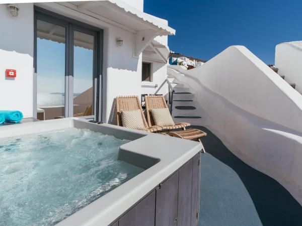 Aspa Caves : photo 4 de la chambre studio grotte standard avec vue sur la caldeira