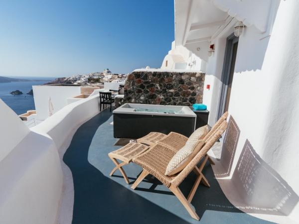 Aspa Caves : photo 8 de la chambre studio grotte standard avec vue sur la caldeira