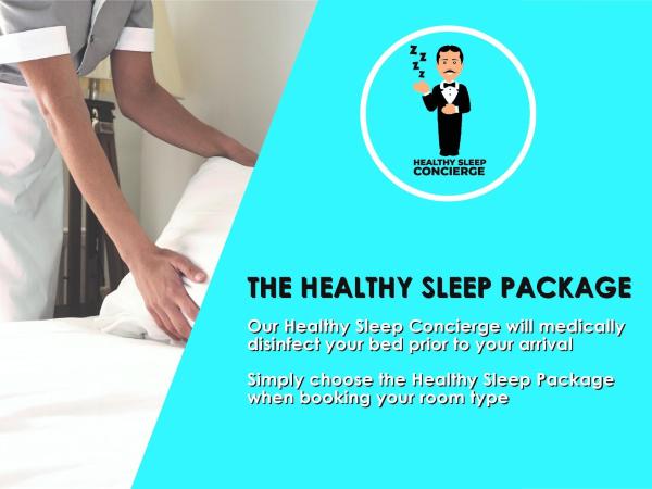 Evolution Apartments : photo 4 de la chambre studio - forfait « sommeil réparateur »