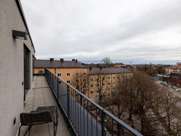 numa I Stark Rooms & Apartments : photo 10 de la chambre medium studio with kitchen and balcony