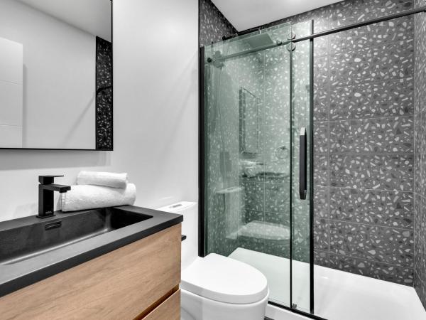 Deluxe Suites Downtown Montreal : photo 6 de la chambre chambre double deluxe avec douche