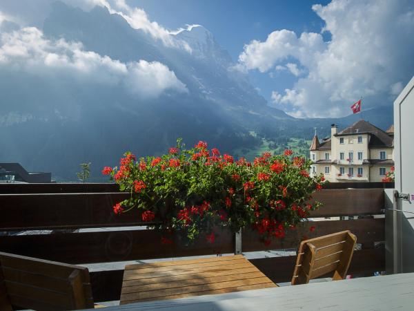 Hotel Bernerhof Grindelwald : photo 6 de la chambre petite chambre double - vue sur eiger