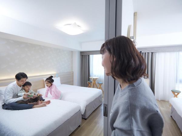 Karaksa Hotel Osaka Namba : photo 3 de la chambre chambres communicantes (4 adultes)