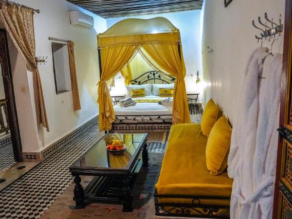 Riad Green House : photo 6 de la chambre suite familiale avec balcon