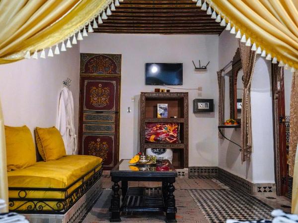 Riad Green House : photo 7 de la chambre suite familiale avec balcon