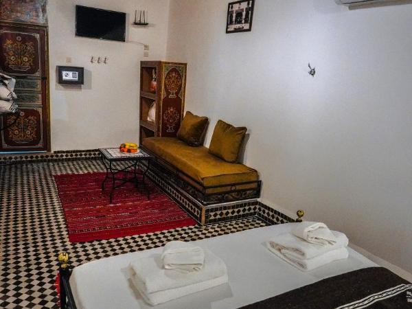 Riad Green House : photo 7 de la chambre chambre double deluxe avec balcon
