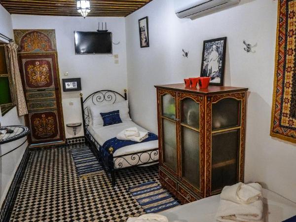 Riad Green House : photo 8 de la chambre chambre double ou lits jumeaux deluxe avec balcon