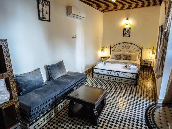 Riad Green House : photo 5 de la chambre chambre double deluxe avec balcon