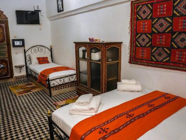 Riad Green House : photo 6 de la chambre chambre deluxe double ou lits jumeaux