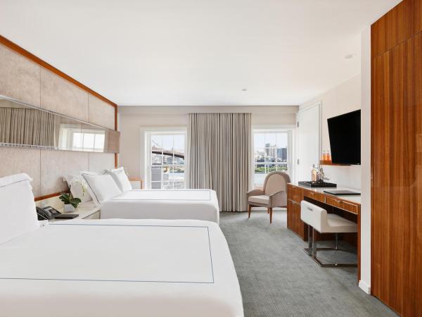 33 Seaport Hotel New York : photo 4 de la chambre hébergement 2 lits queen-size deluxe - accessible aux personnes à mobilité réduite - côté rue
