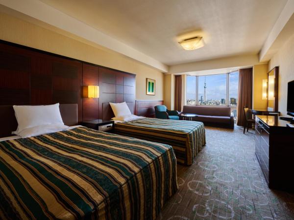 Asakusa View Hotel : photo 1 de la chambre deluxe twin room with skytree side - smoking