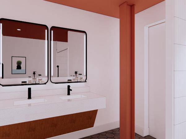 The Myriad Hotel : photo 5 de la chambre suite lit king-size avec balcon