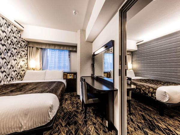 APA Hotel & Resort Osaka Umeda Eki Tower : photo 5 de la chambre chambre double communicante - Étage sky - non-fumeurs