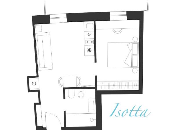 Corso51 Suite Apartments : photo 3 de la chambre appartement avec balcon
