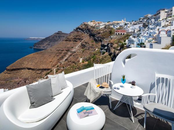 Athina Luxury Suites : photo 4 de la chambre suite junior (2 adultes) - vue sur caldeira