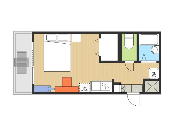 KIKI HOUSE 新小岩 : photo 3 de la chambre appartement standard