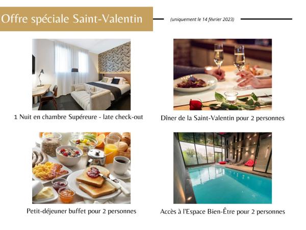 Best Western Plus Europe Hôtel Brest : photo 2 de la chambre offre spéciale saint-valentin